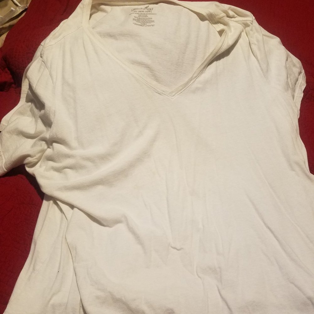 Plus Size, White Shirt, Black Shirt Bundle Knit